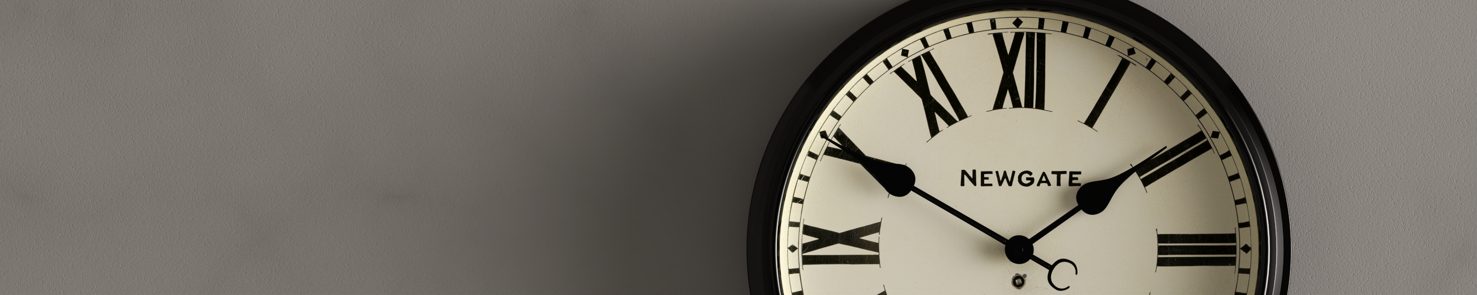 Black Wall Clocks - Newgate Wall Clocks - Newgate World