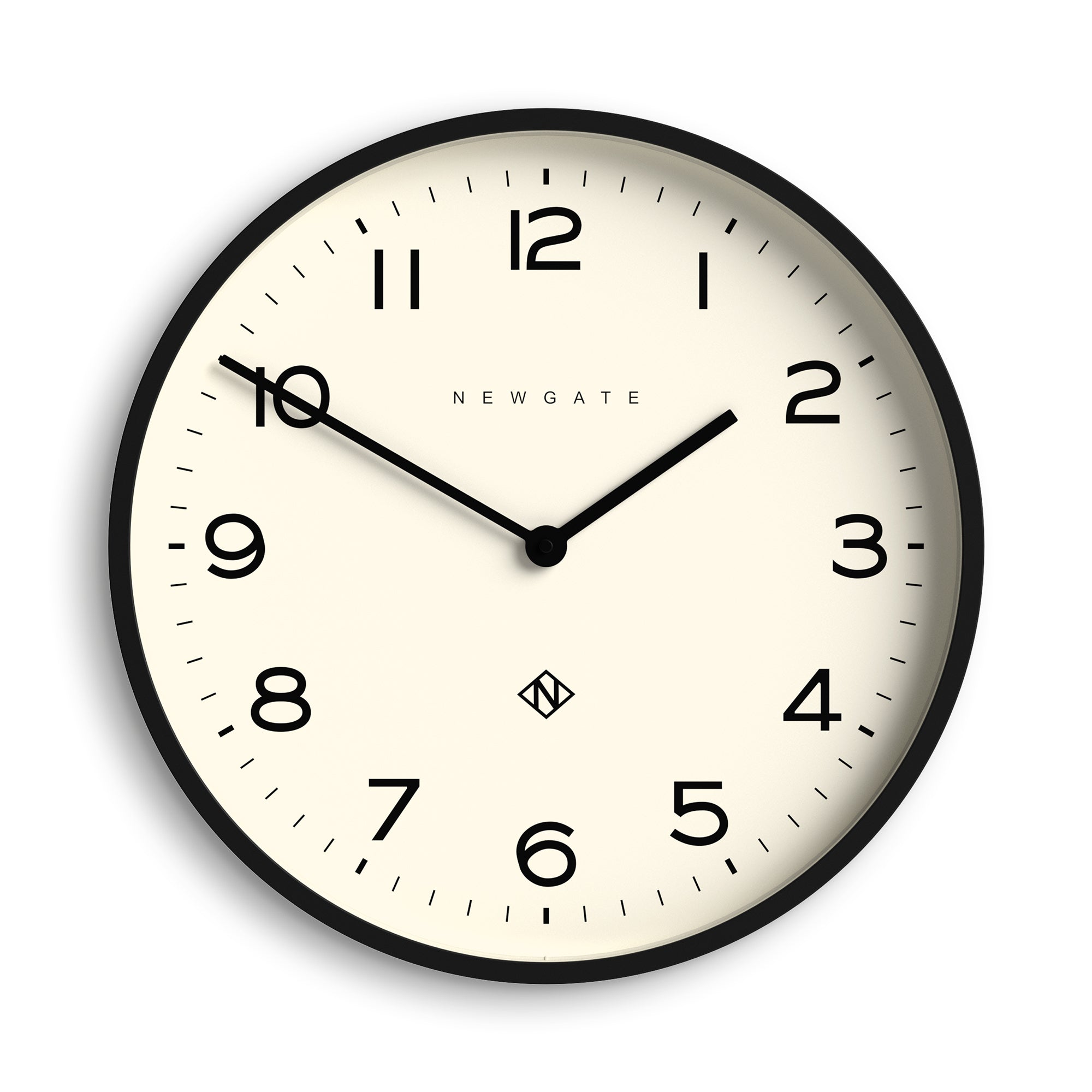 NEWGATE CLOCKS 時計 ニューゲート ② Newgate Echo Number Two wall clock in black – Newgate World