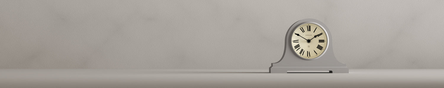 Mantel Clocks - Colour - Grey