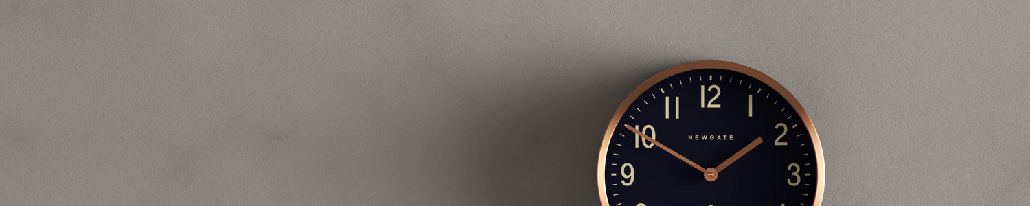 Wall Clocks - Colour - Copper