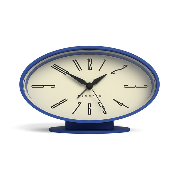 Newgate Ronnie alarm clock in blue