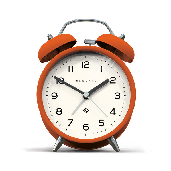 Newgate Echo alarm clock in orange