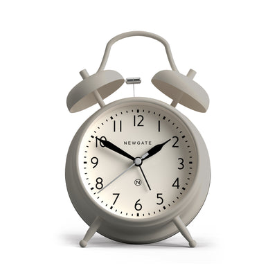 Newgate Covent Garden alarm clock in grey