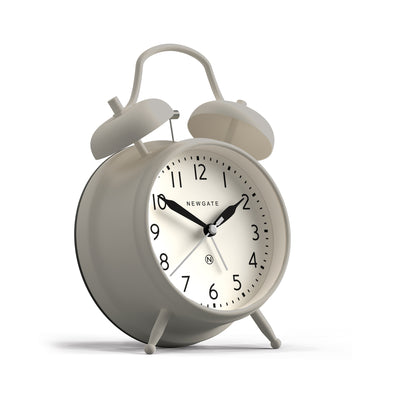 Newgate Covent Garden alarm clock in grey