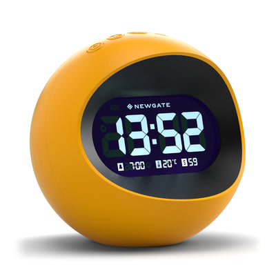 Newgate Centre of the Earth LCD alarm in yellow