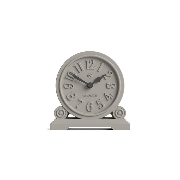 Newgate Apothecary mantel clock in grey