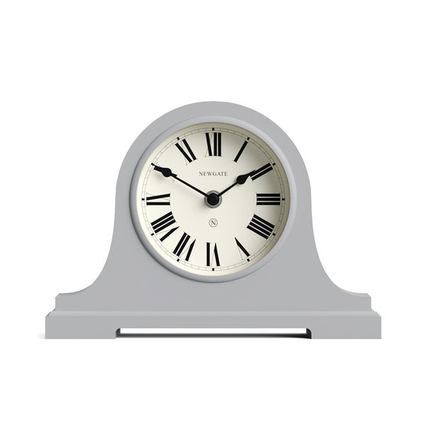 Newgate Broadway mantel clock in grey