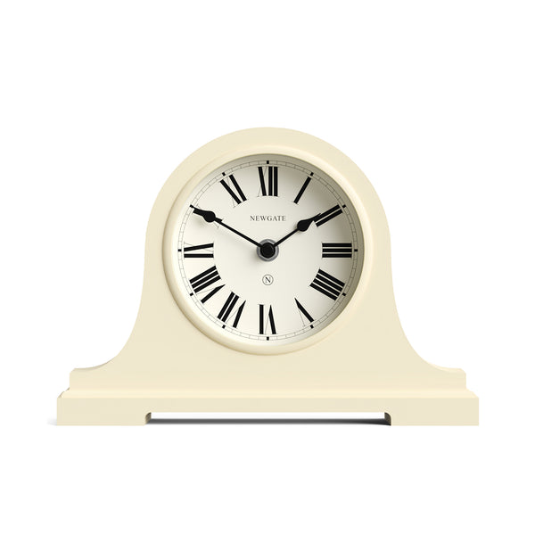 Newgate Broadway mantel clock in cream