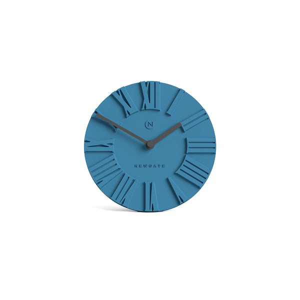 Newgate Chelsea mantel clock blue