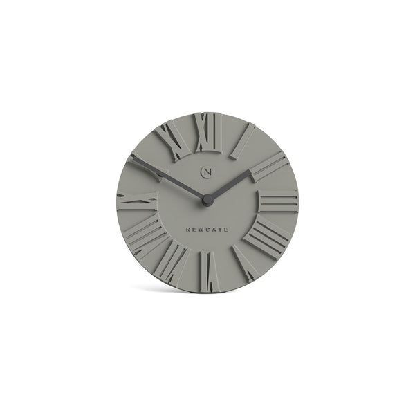 Newgate Chelsea mantel clock grey