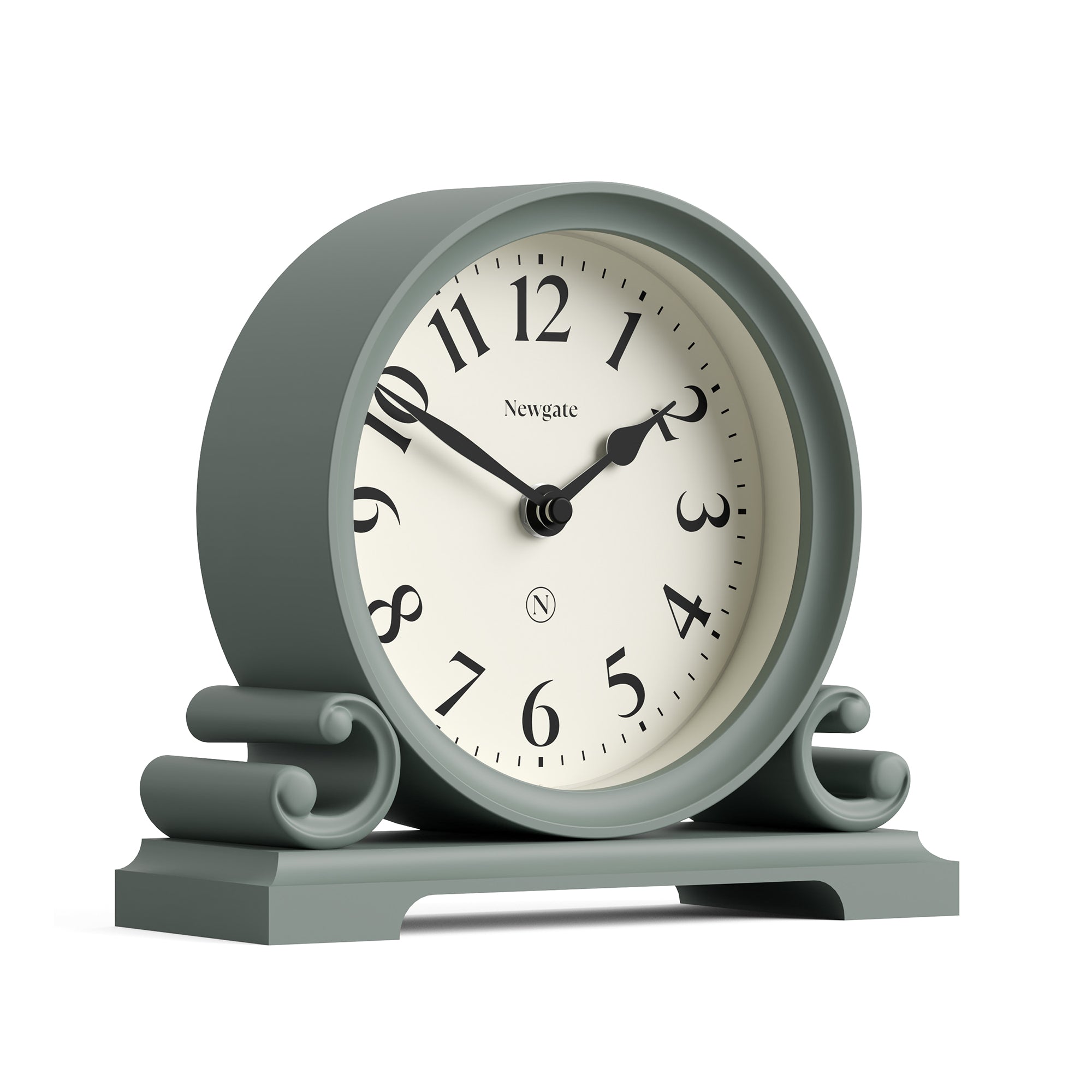 Newgate Number Five Railway wall clock in black and blue – Newgate
