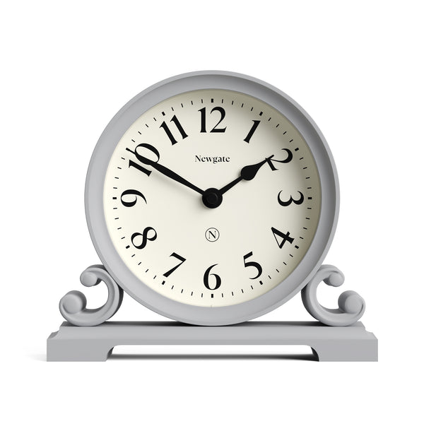 Newgate Divisadero mantel clock in grey