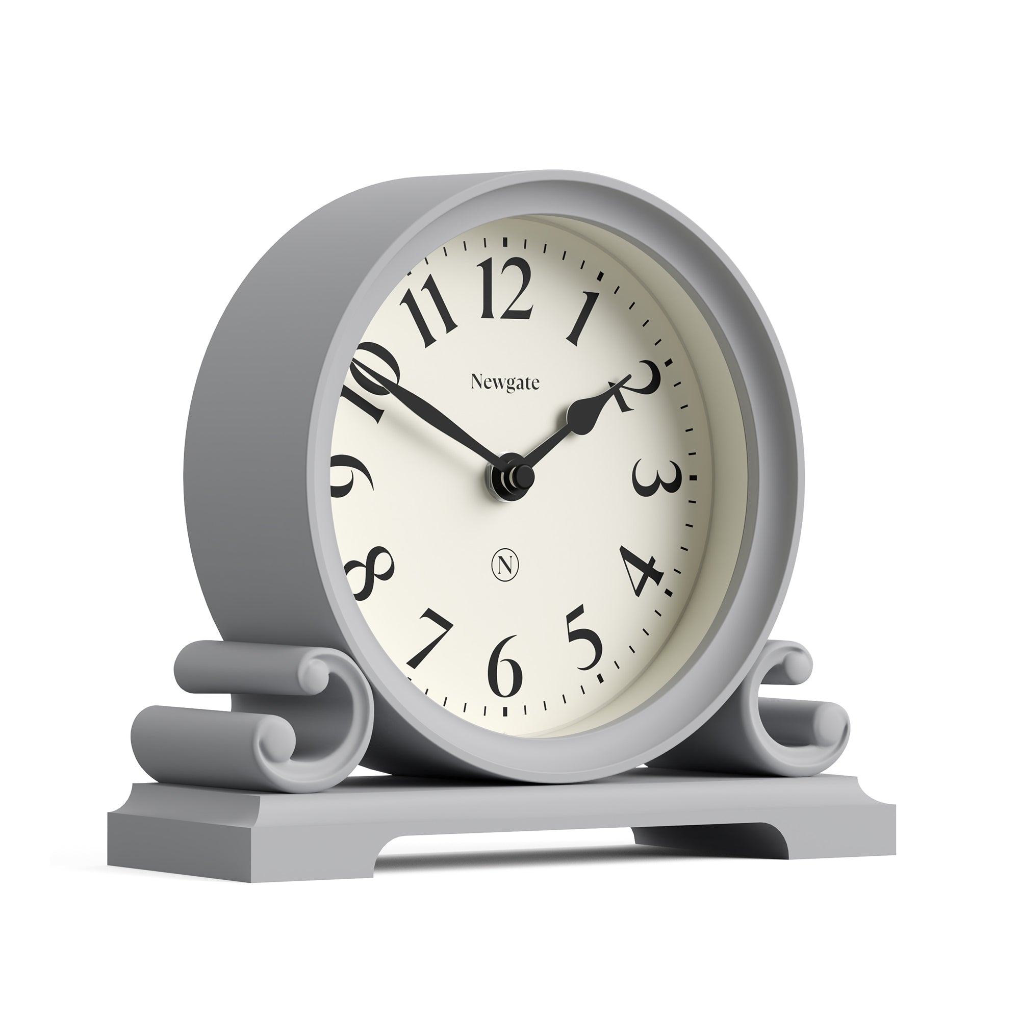 Newgate Pluto wall clock in dark wood – Newgate World