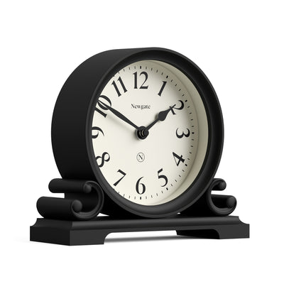 Newgate Divisadero mantel clock in black