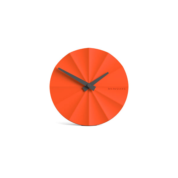 Newgate Fantasia mantel clock in orange