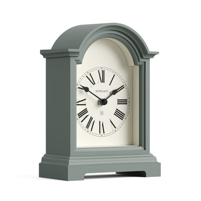 Newgate Fillmore mantel clock in asparagus green