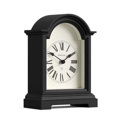 Newgate Fillmore mantel clock in black