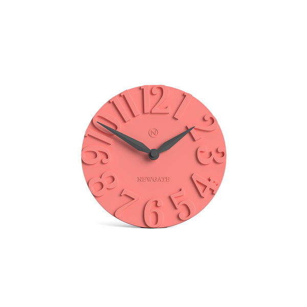 Newgate Waterloo mantel clock in pink