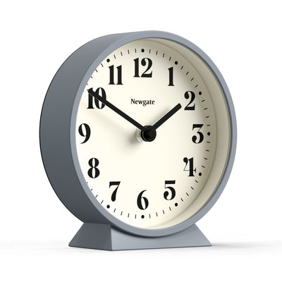 Newgate Theatre mantel clock in french navy