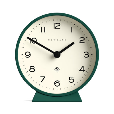 Newgate M Mantel Echo clock in eden green