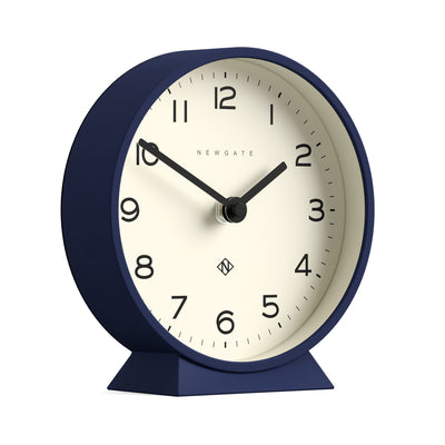 Newgate M Mantel Echo clock in midnight blue