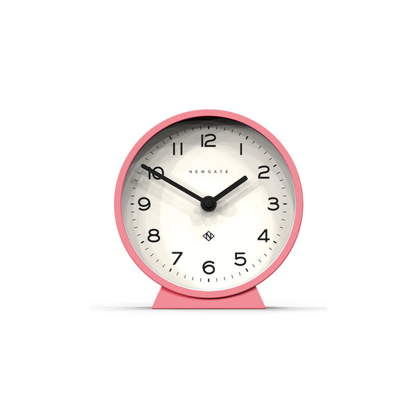 Newgate M Mantel Echo clock in pink