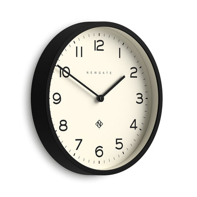 Newgate Echo Number Four wall clock in black