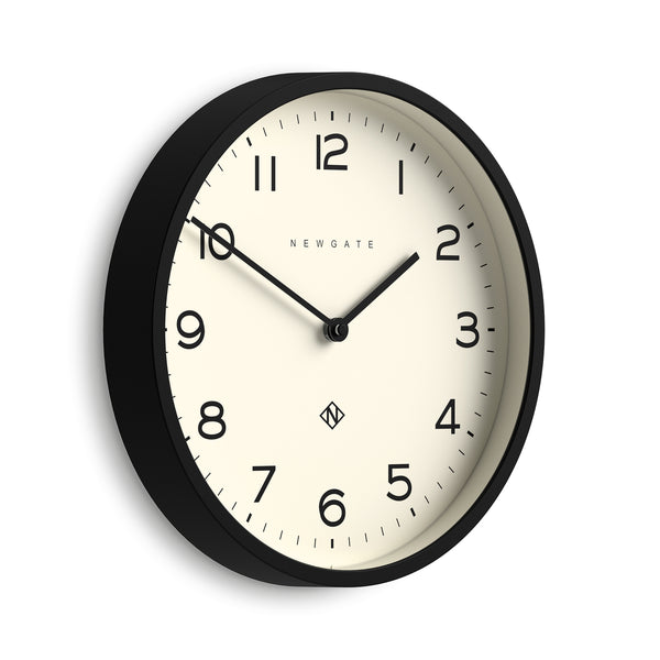 Newgate Number Five Railway wall clock in black and blue – Newgate 