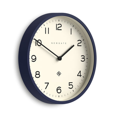 Newgate Echo Number Four wall clock in midnight blue