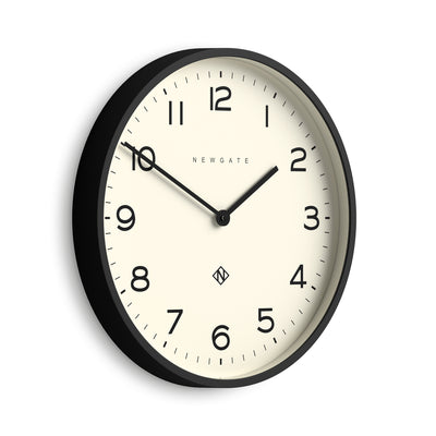 Newgate Echo Number Two wall clock in black
