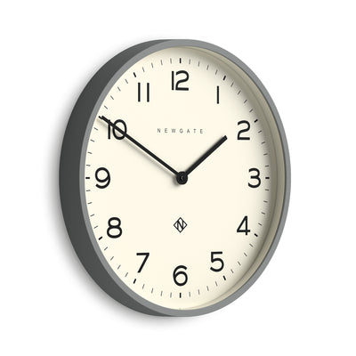 Newgate Echo Number Two wall clock in grey
