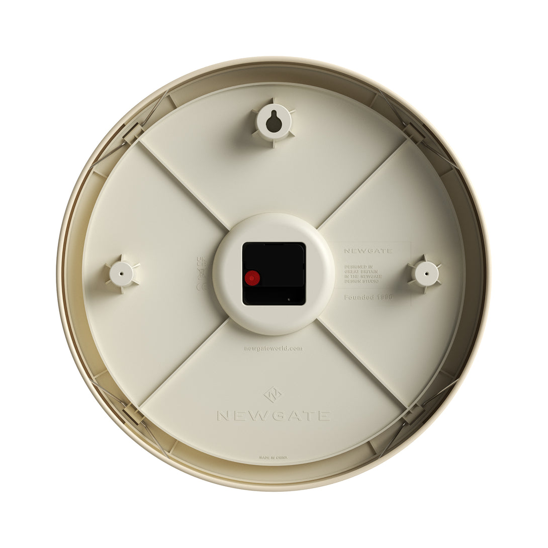 Spitting Clocks Cream Roman Numeral Wall Clock | Classic Station Clock – Newgate World