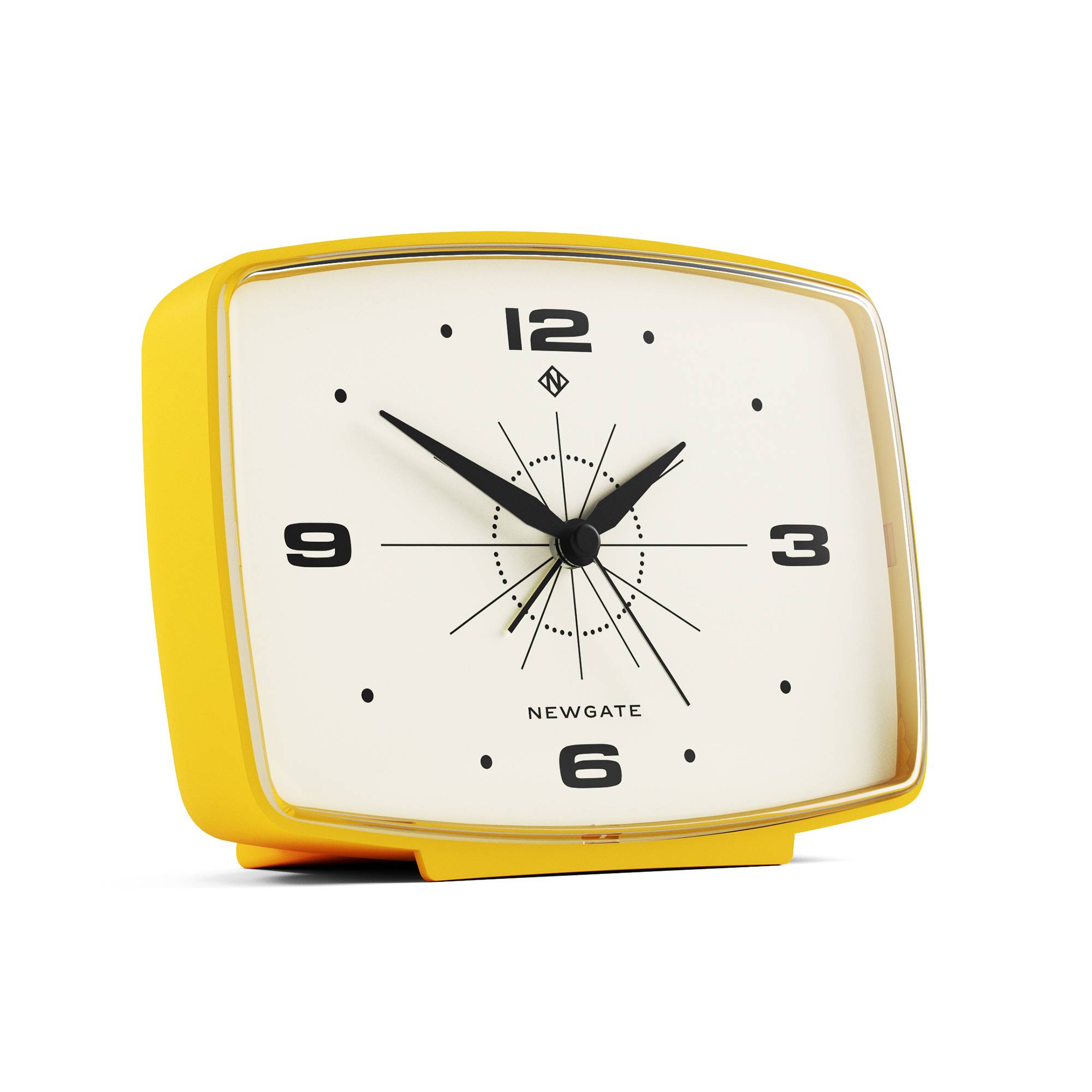 Newgate Number Five Railway wall clock in black and blue – Newgate