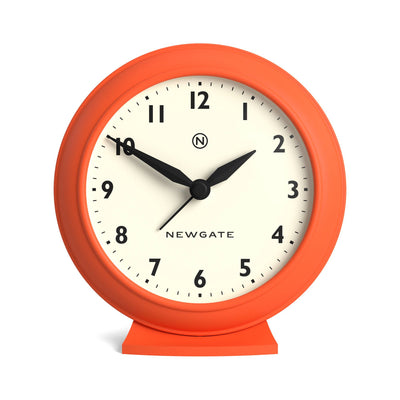 Newgate Pacific alarm clock in orange