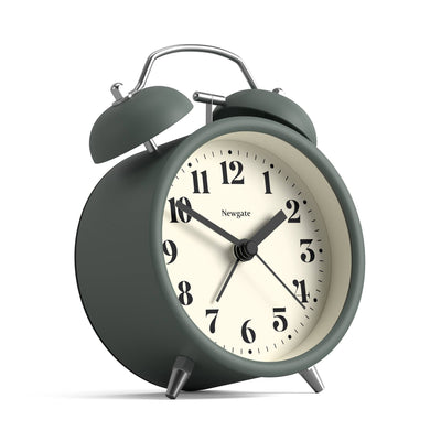 Newgate Theatre alarm clock in asparagus green