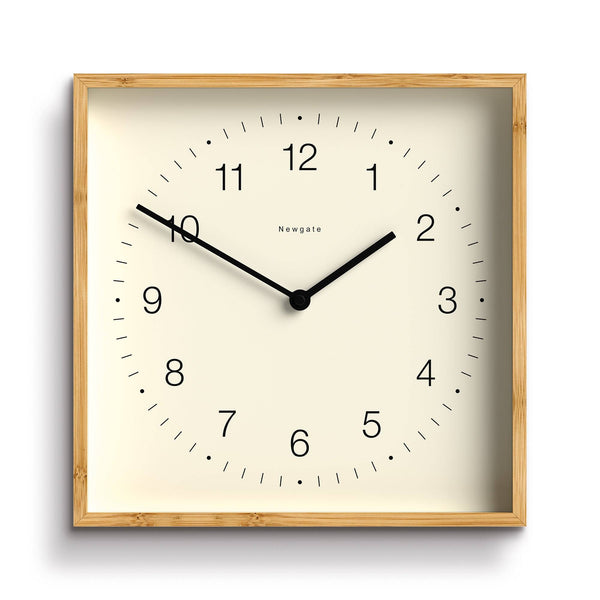 Newgate Fiji wall clock in bamboo