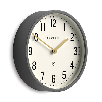 Newgate Master Edwards wall clock in grey