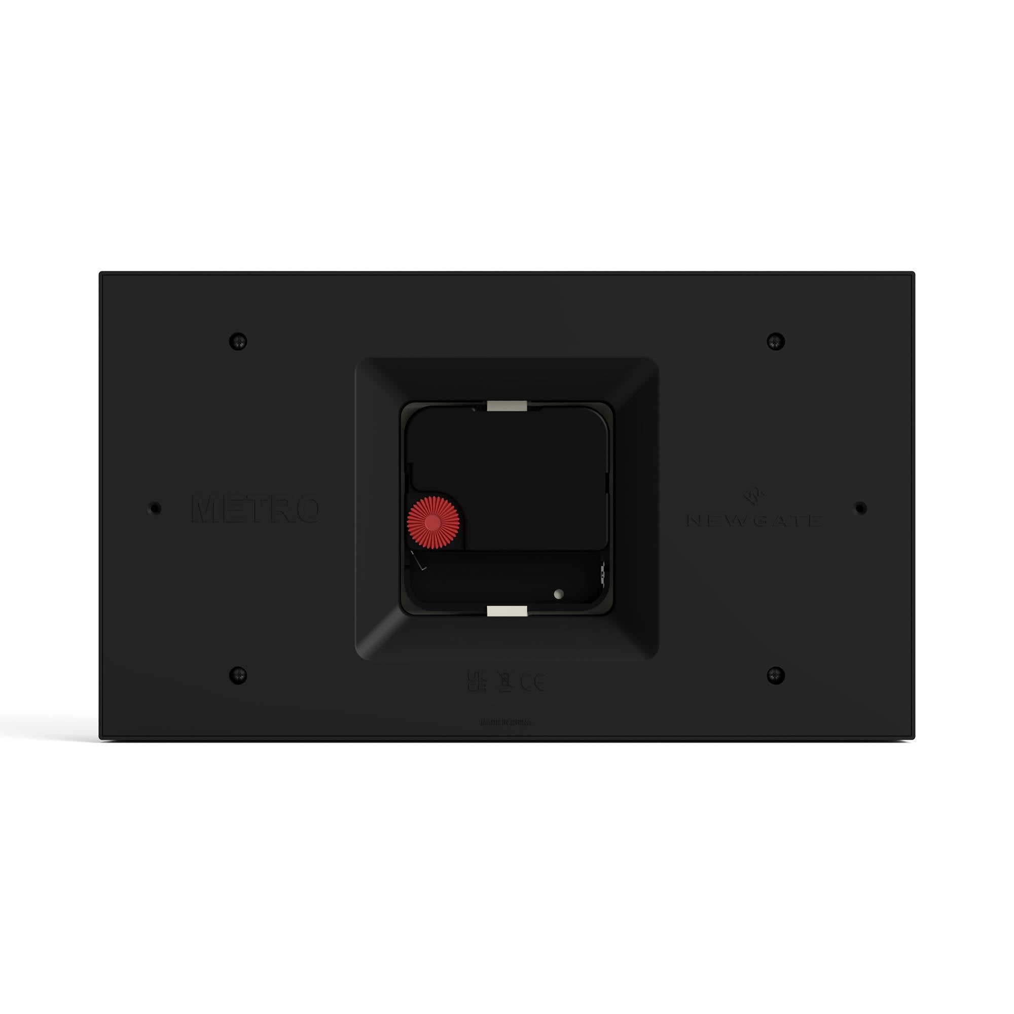 Newgate Mini Metro mantel clock in black – Newgate World
