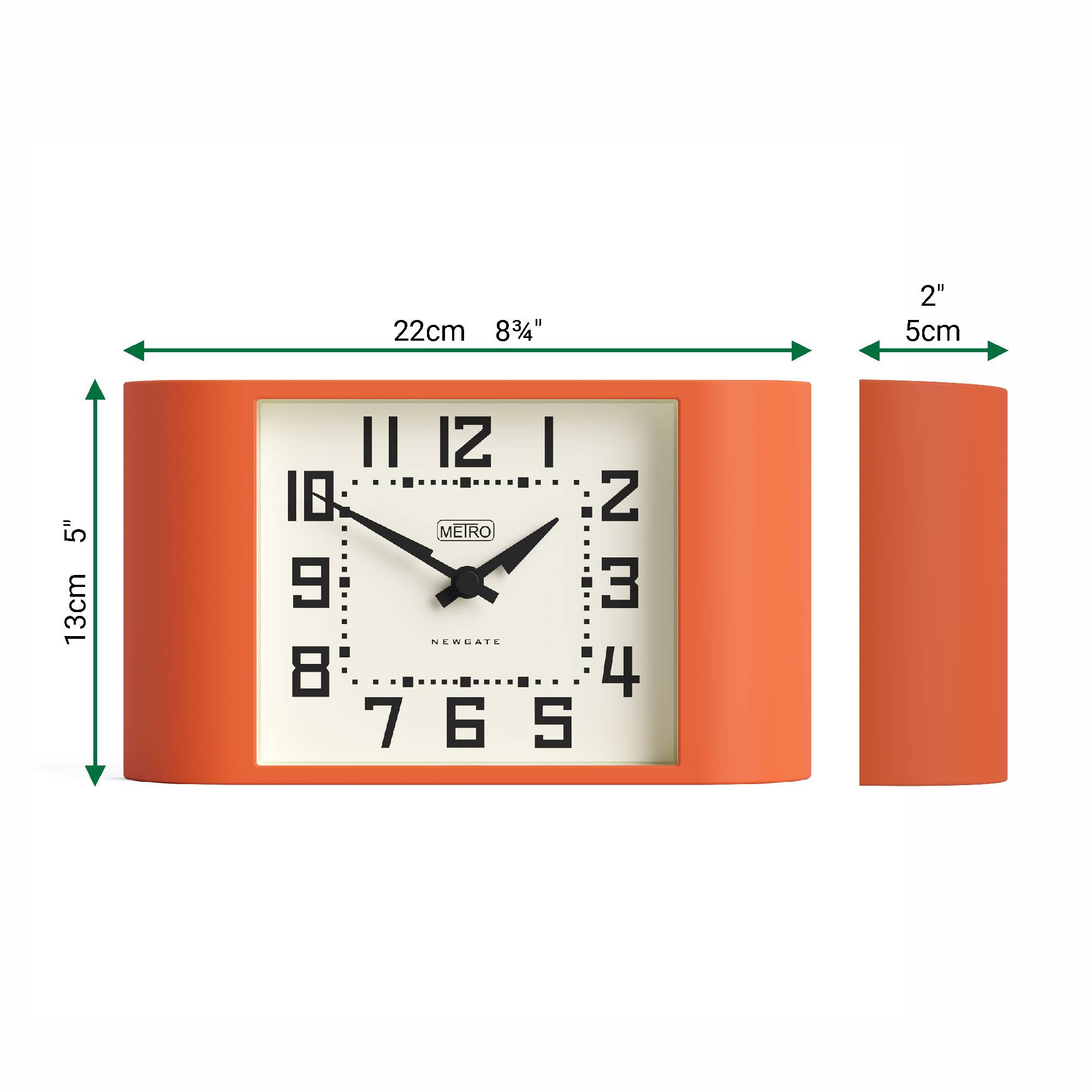 新品 ニューゲート Mini Metro Mantle Clock 置き時計 man_mmet3po_-_mini_metro_-