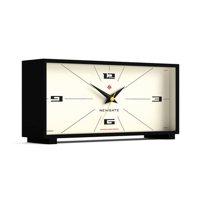Newgate Thunderbird mantel clock in black