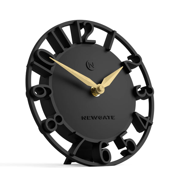 Newgate Number Five Railway wall clock in black and blue – Newgate 