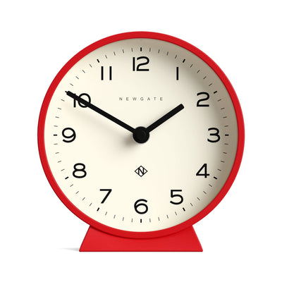 Newgate M Mantel Echo clock in red