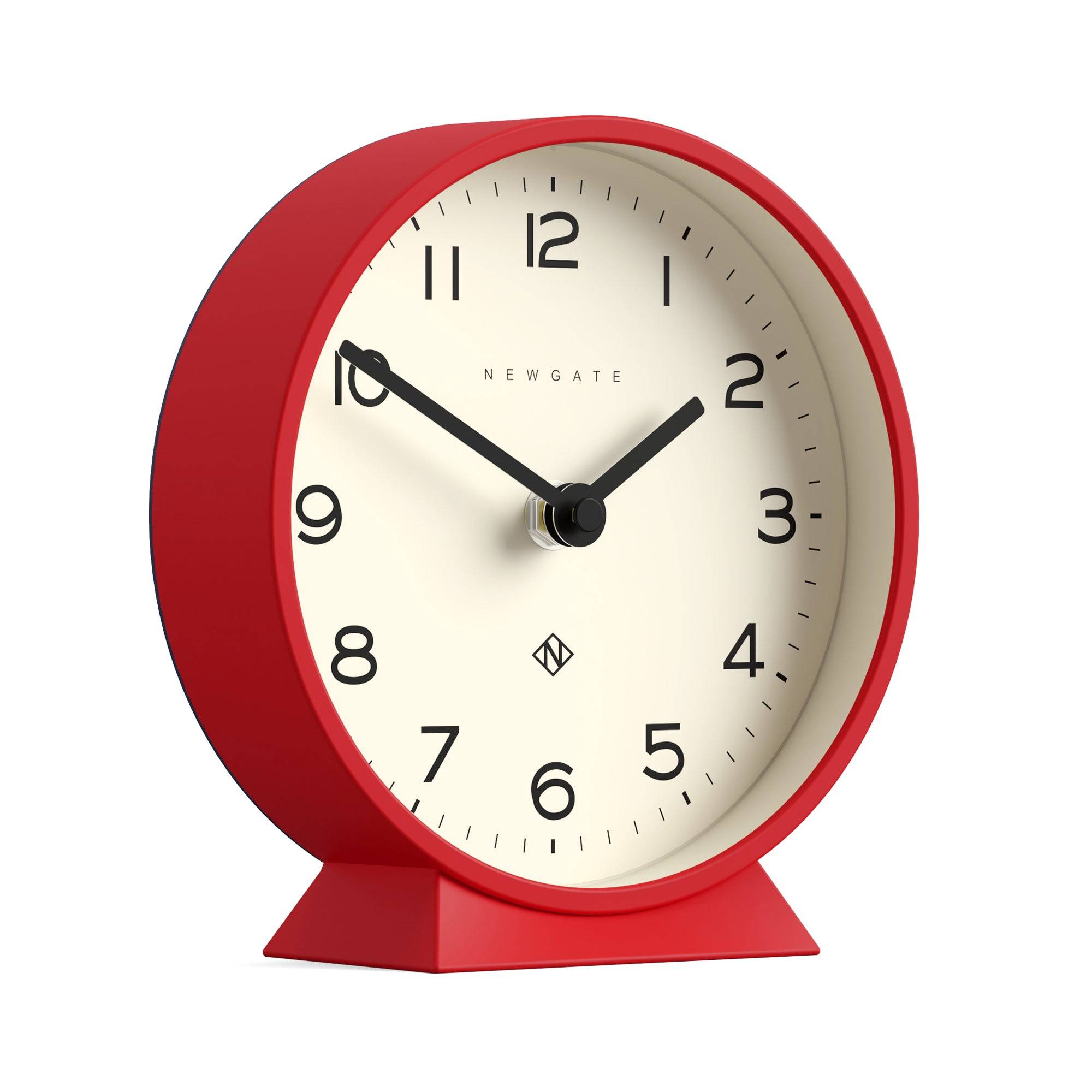 Newgate Number Five Railway wall clock in black and blue – Newgate
