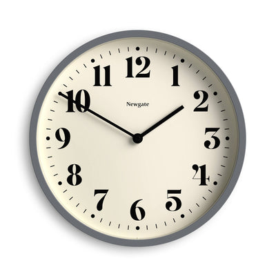 Newgate Number Four wall clock in french navy