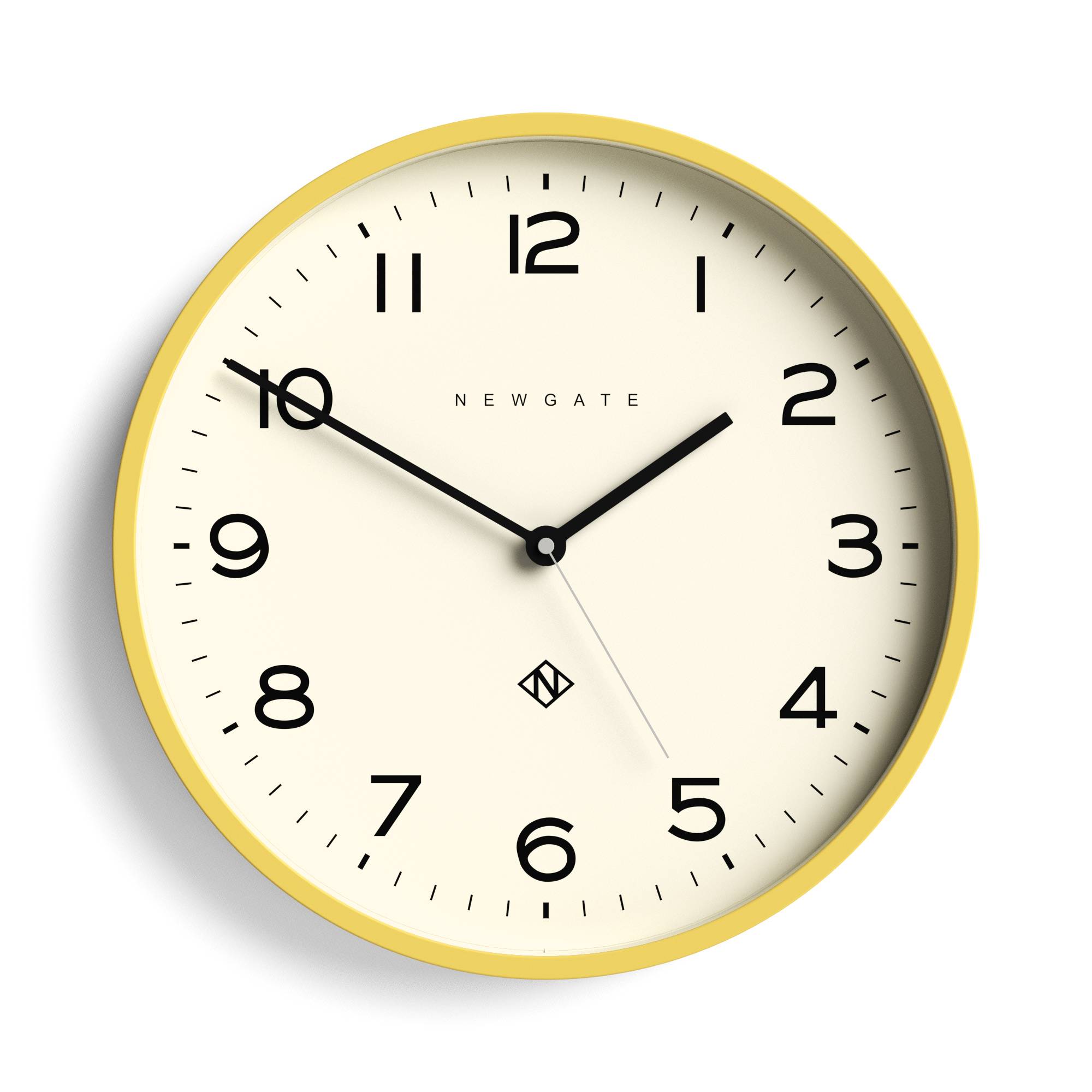 NEW GATE（ニューゲート）掛け時計 Brixton Wall Clock Chrome