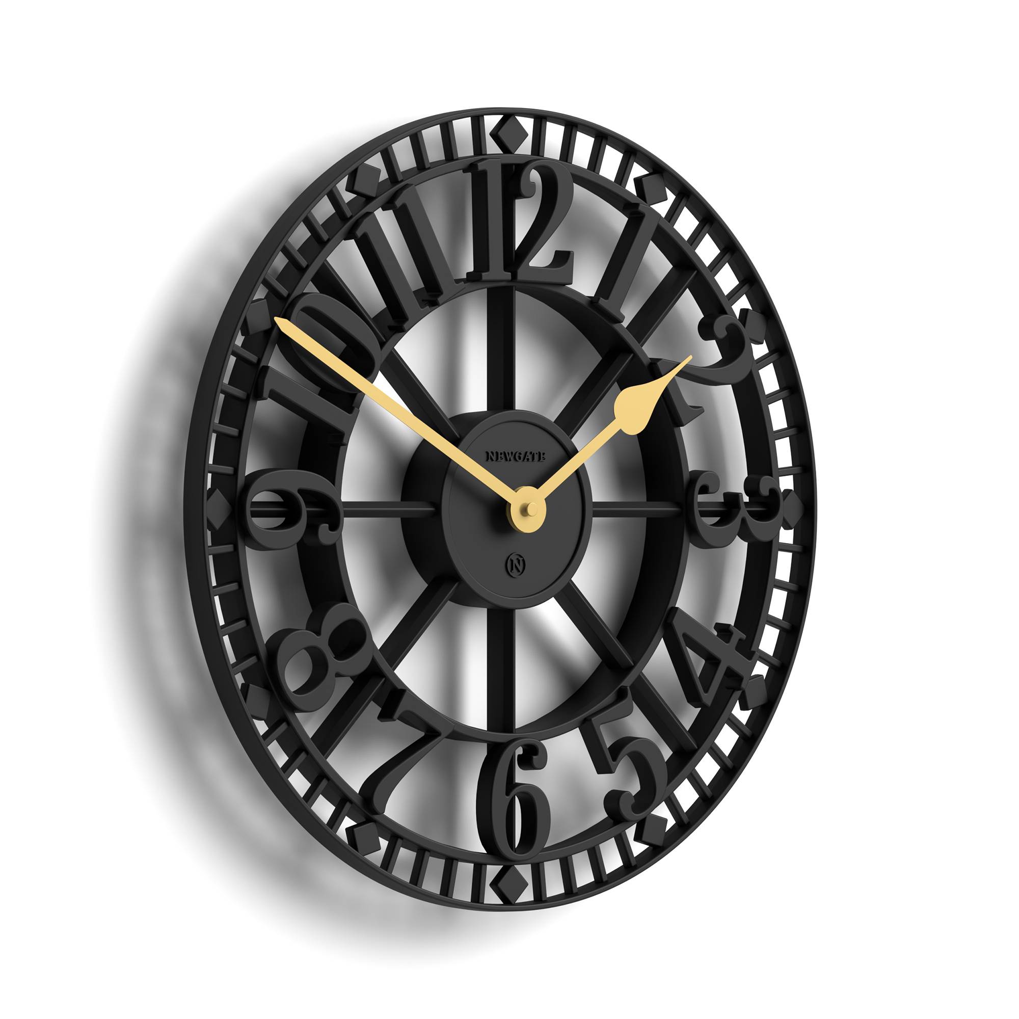Newgate Mini Metro mantel clock in black – Newgate World