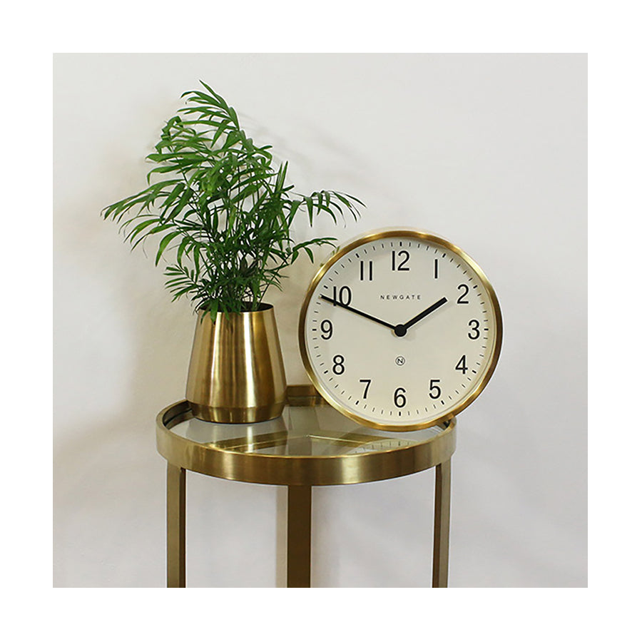 Brass Gold Wall Clock - Mid-Century Modern - Newgate Master Edwards LUGG371RAB (interior) 1 copy