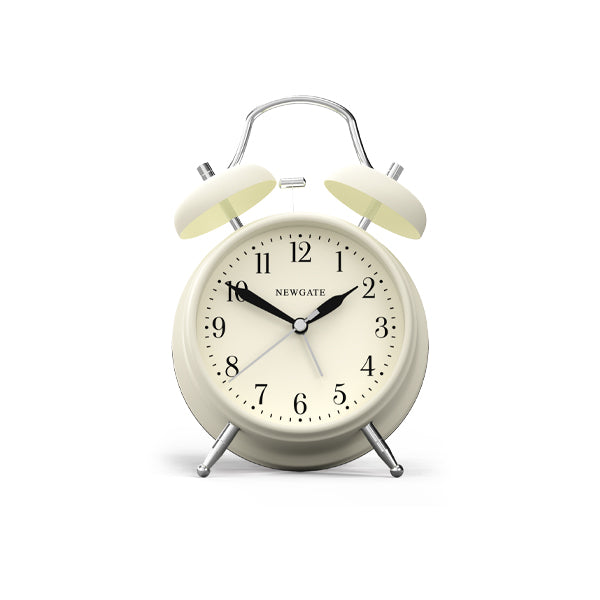 Newgate Covent Garden alarm clock in linen white