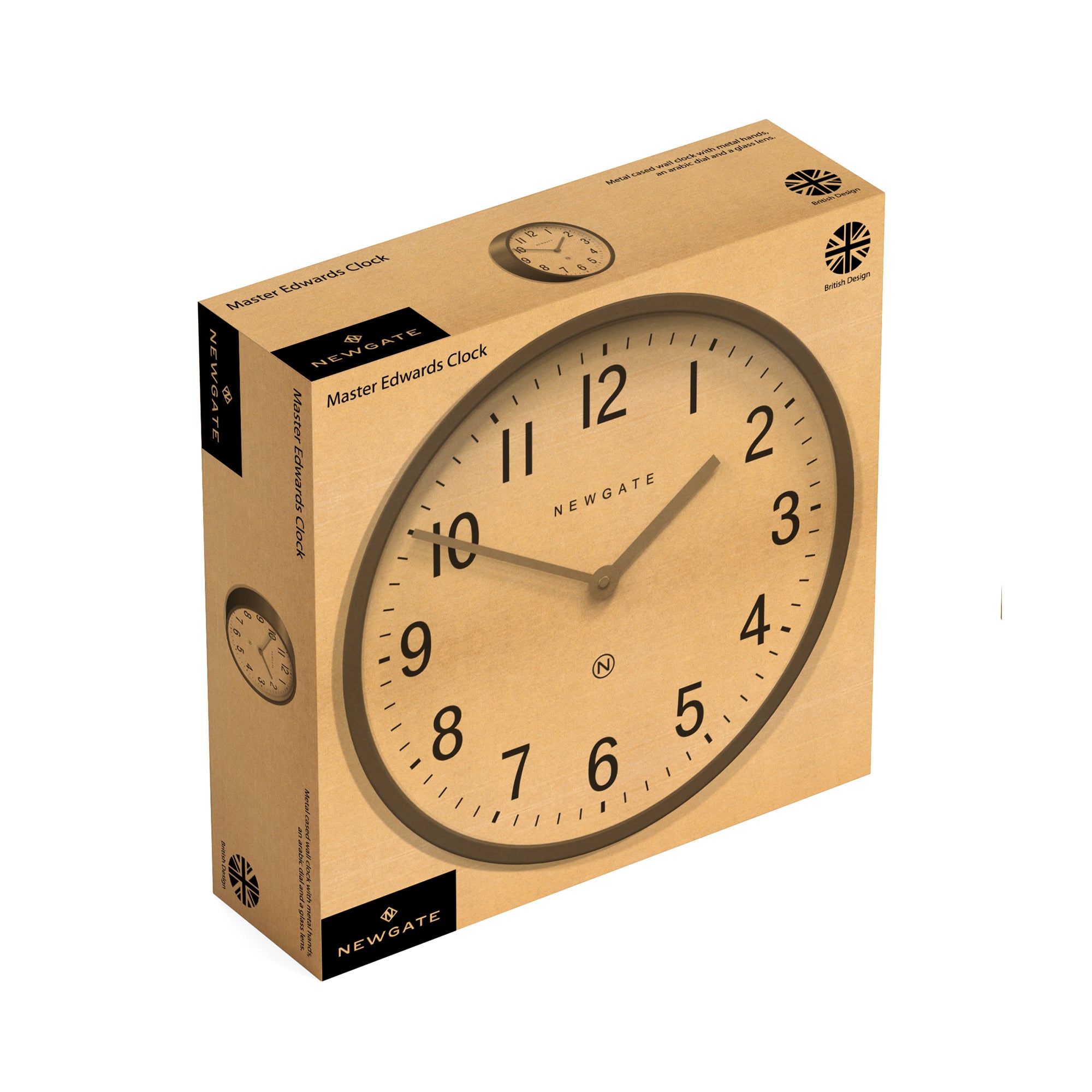 Newgate Master Edwards - Orologio da parete - Nero Newgate Master Edwards - Orologio da parete - Nero