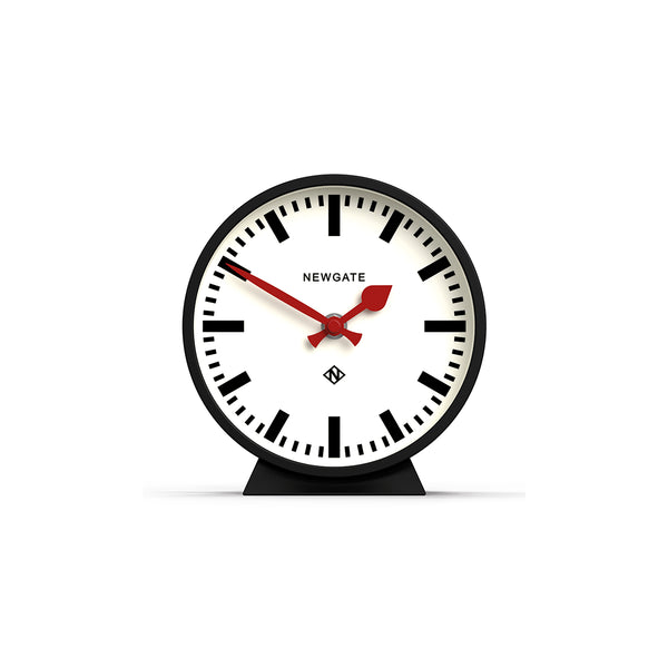 Newgate M Mantel Railway clock in black